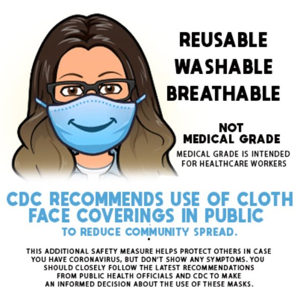 CHIC Mustard Yellow Houndstooth Face Mask Gaiter - Picture 7 of 10